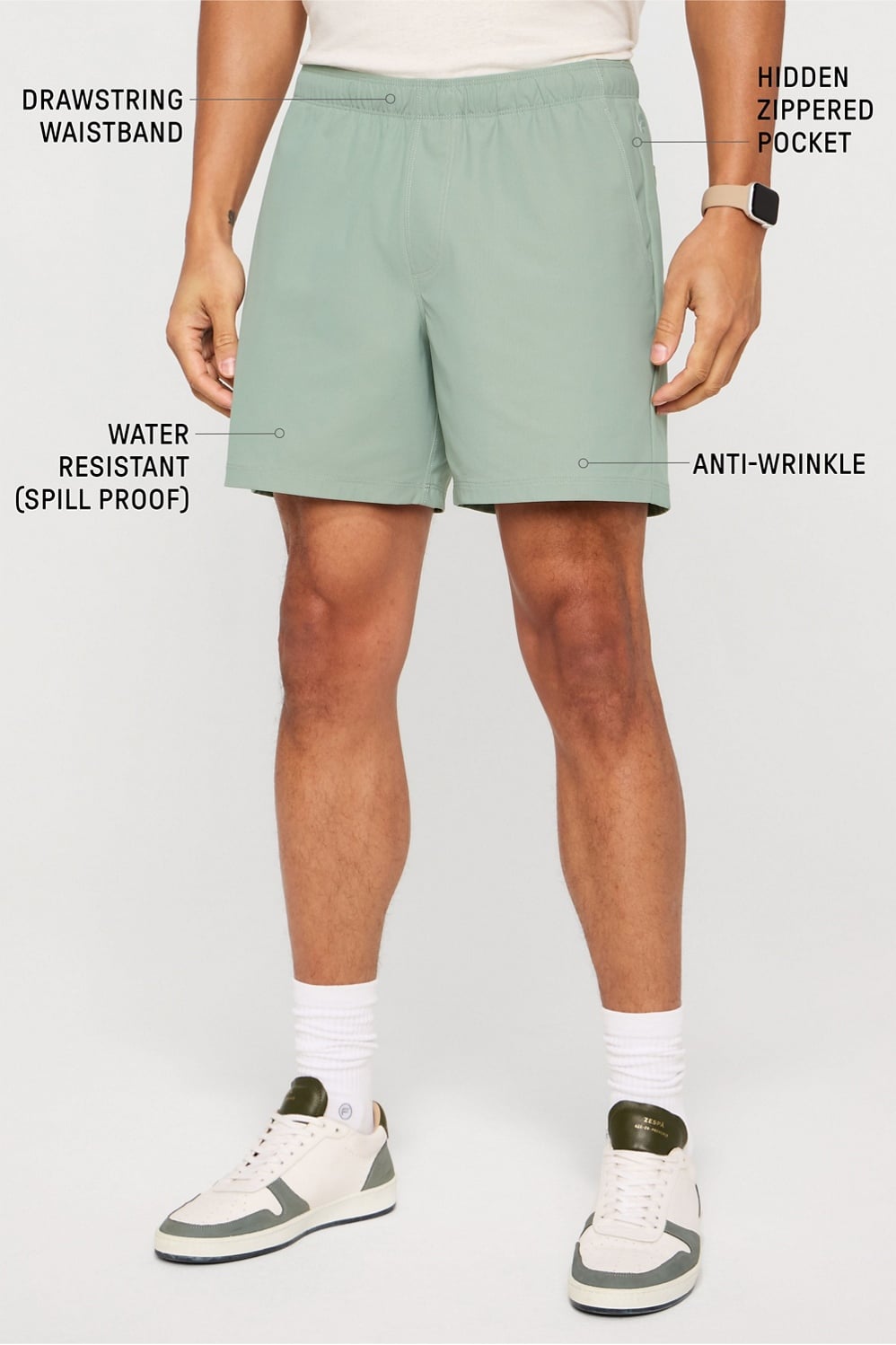 Fabletics The Don Pull-On Short 6in
