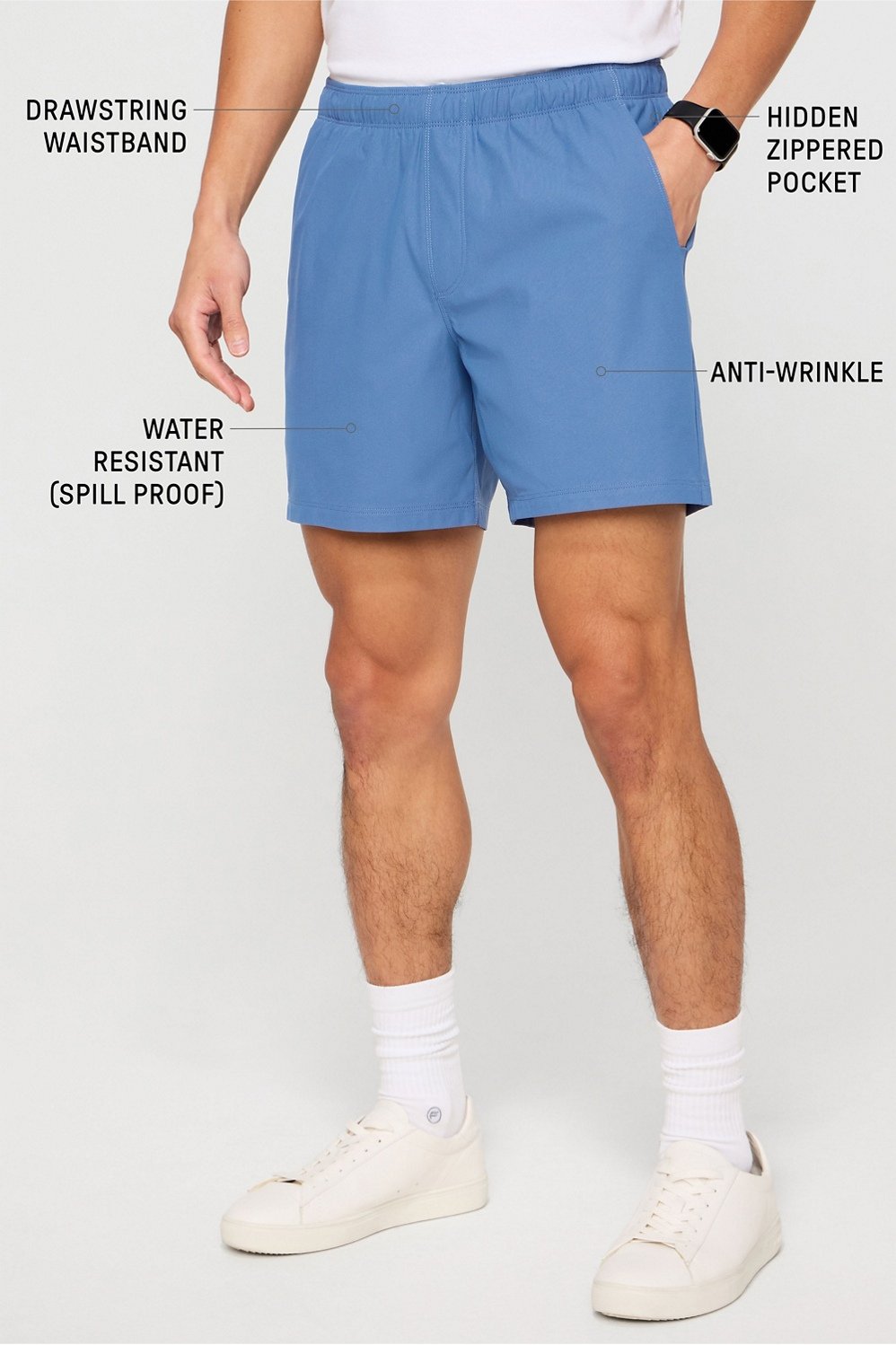 Fabletics The Don Pull-On Short 6in