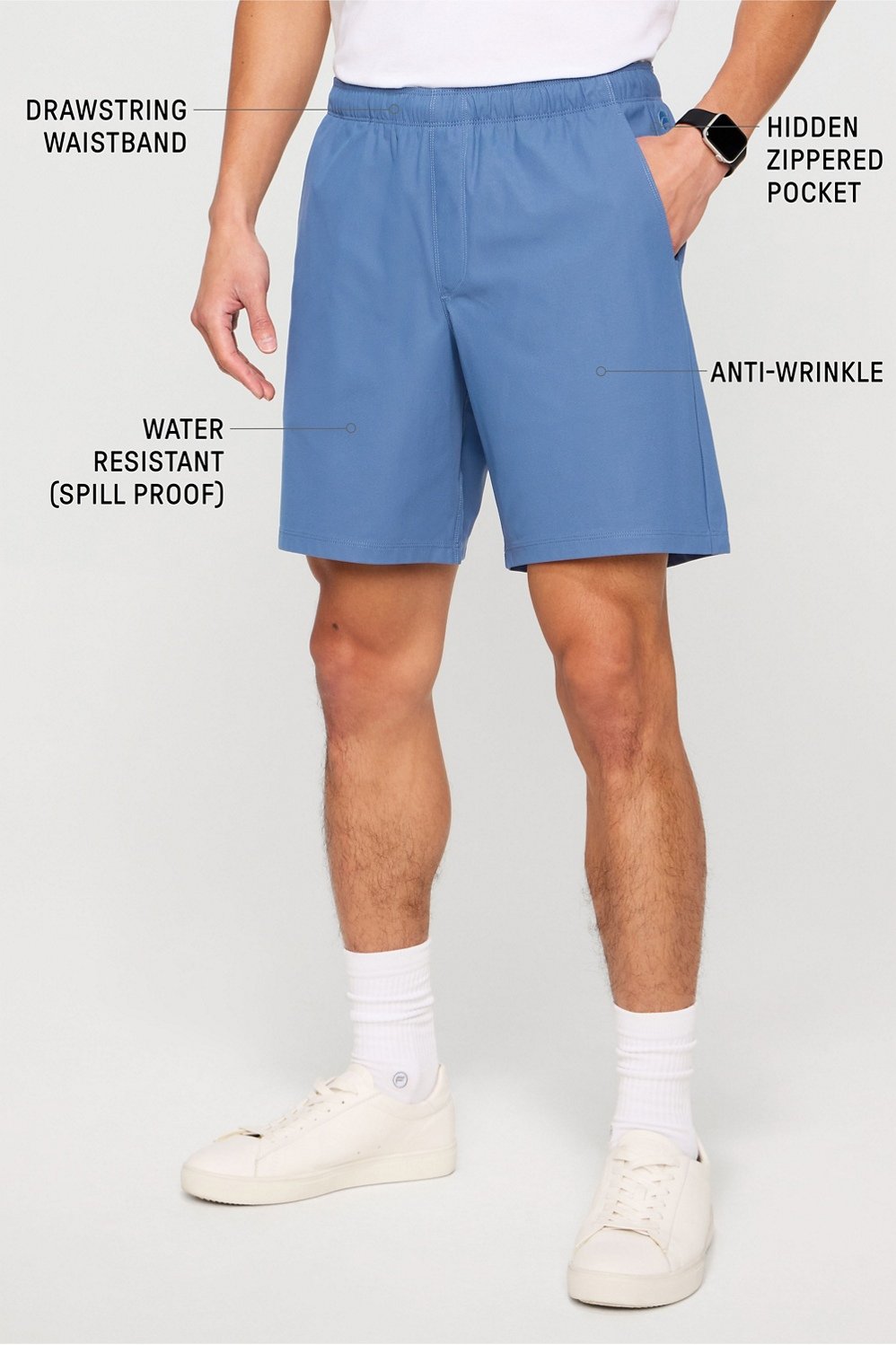 Fabletics The Don Pull-On Short 8in