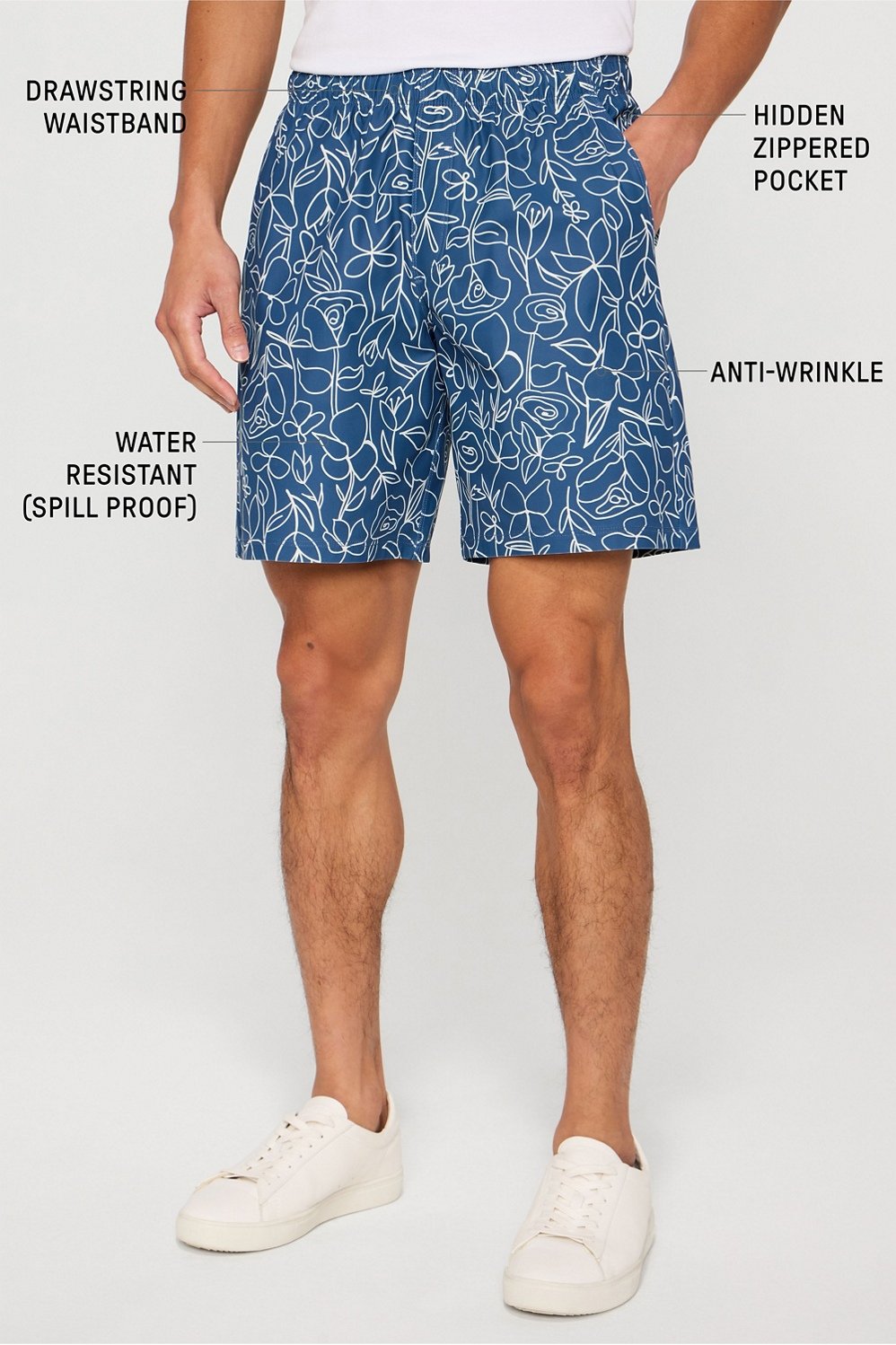 Fabletics The Don Pull-On Short 8in