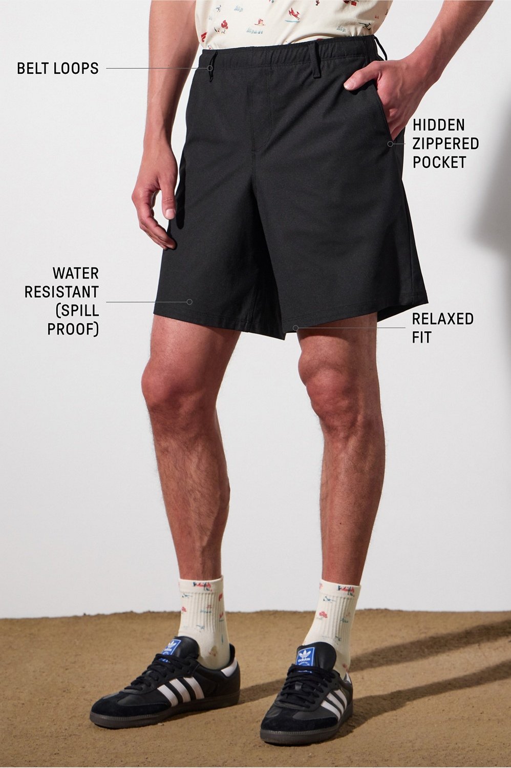 Fabletics The Don Baggy Pull-On Short