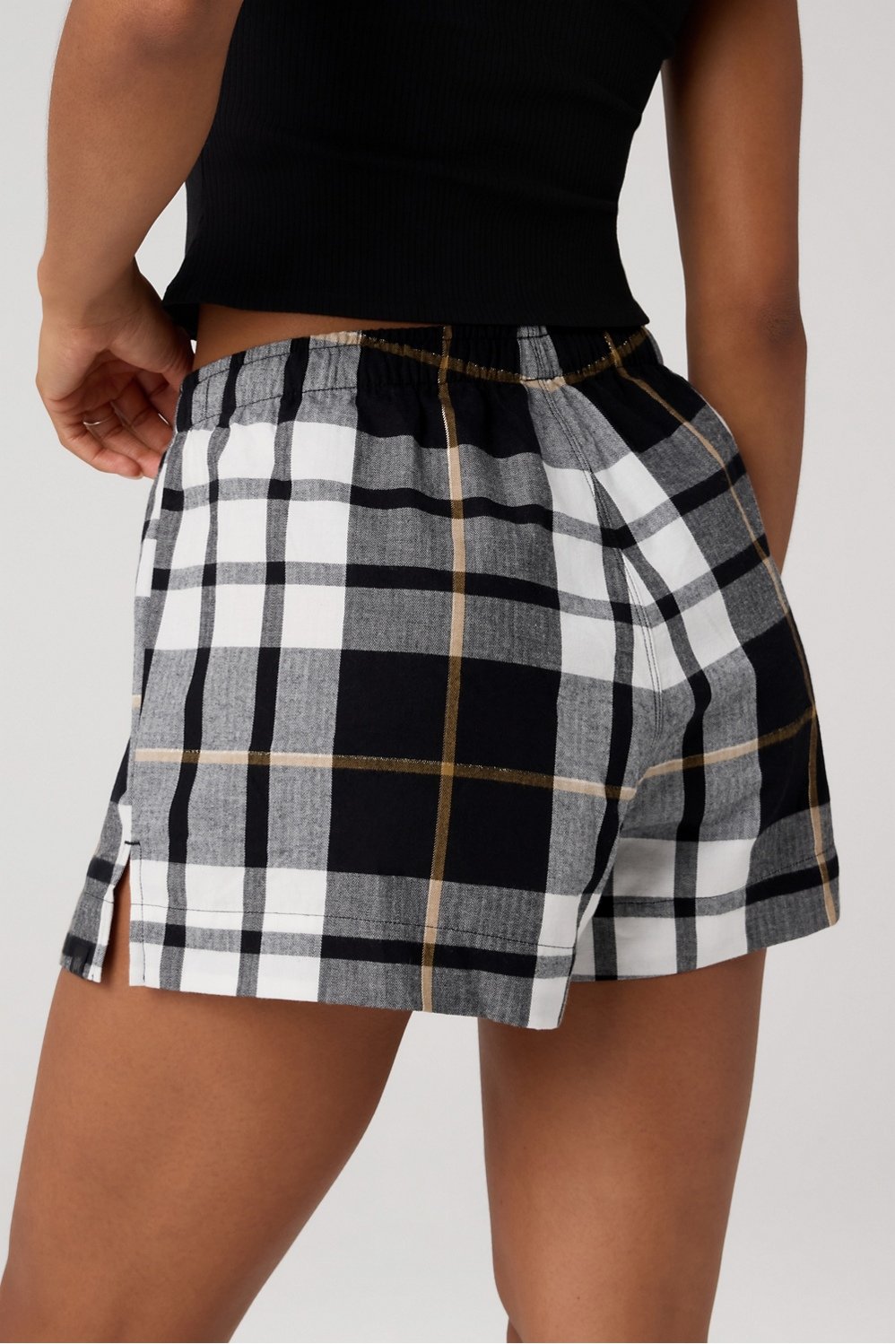 Fabletics Dream Flannel Boxer Short