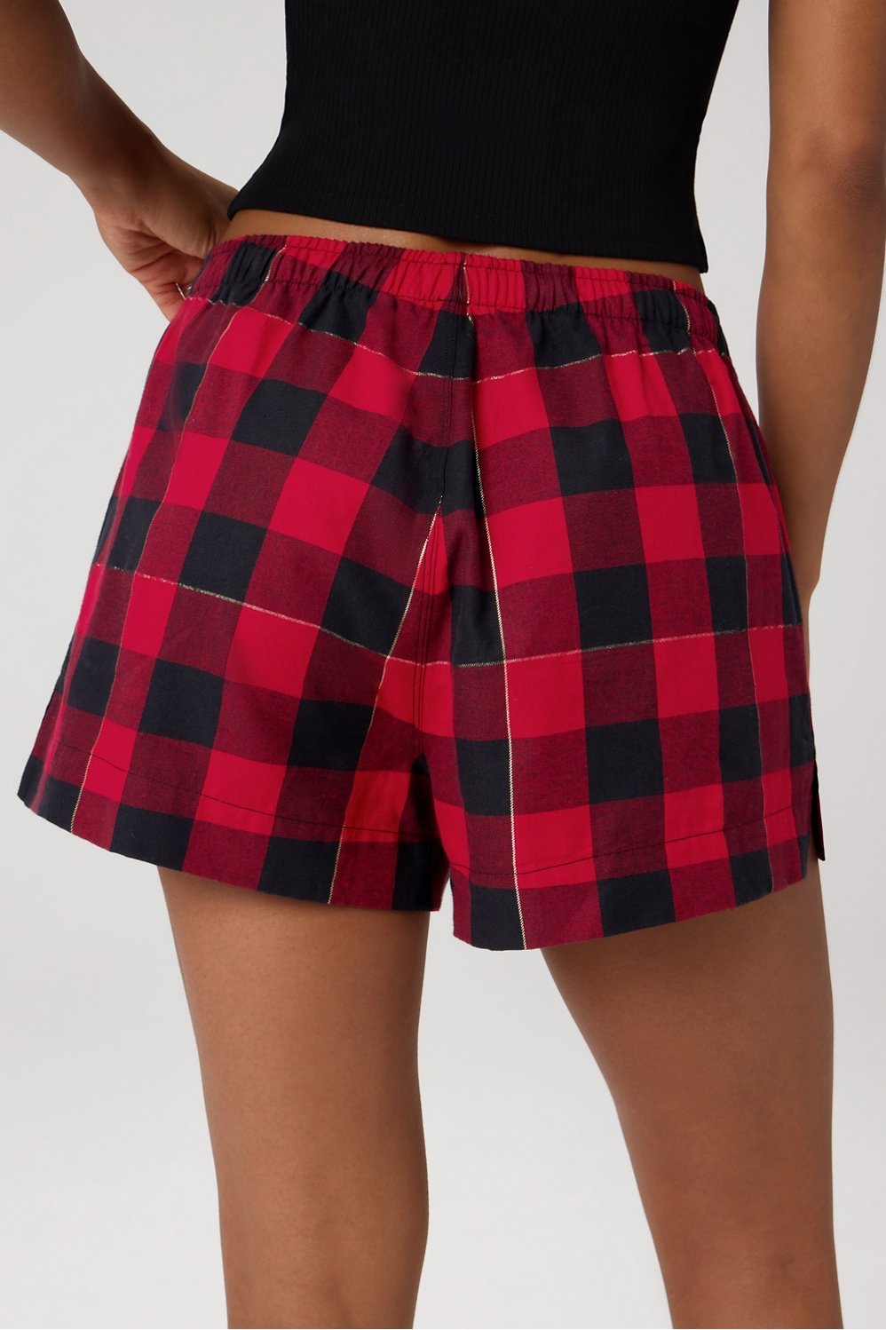 Fabletics Dream Flannel Boxer Short