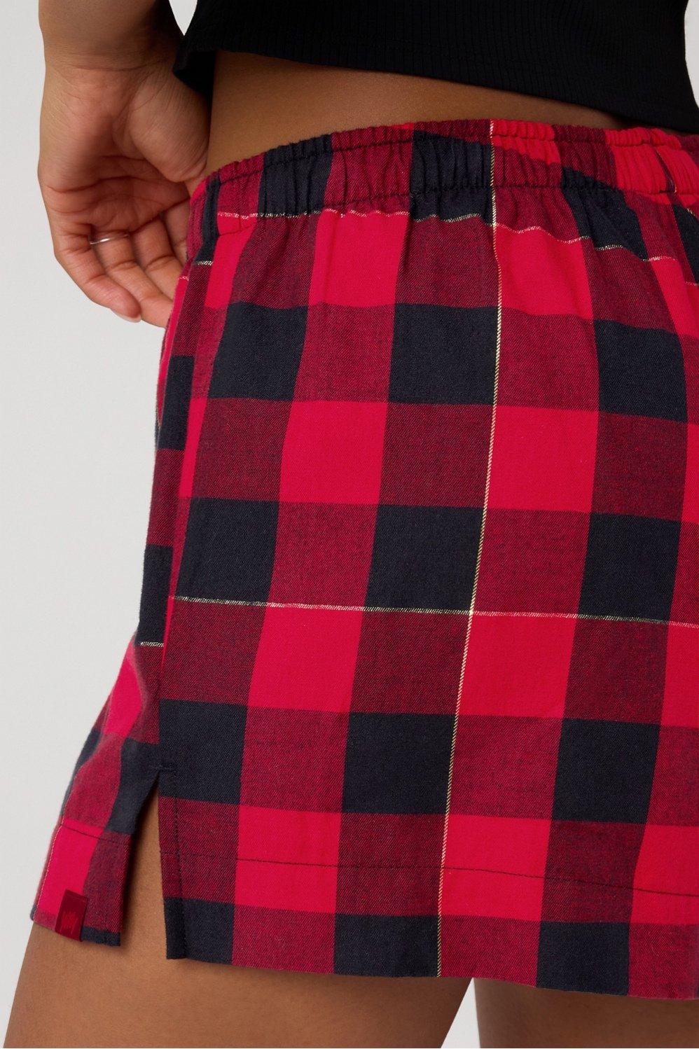 Fabletics Dream Flannel Boxer Short