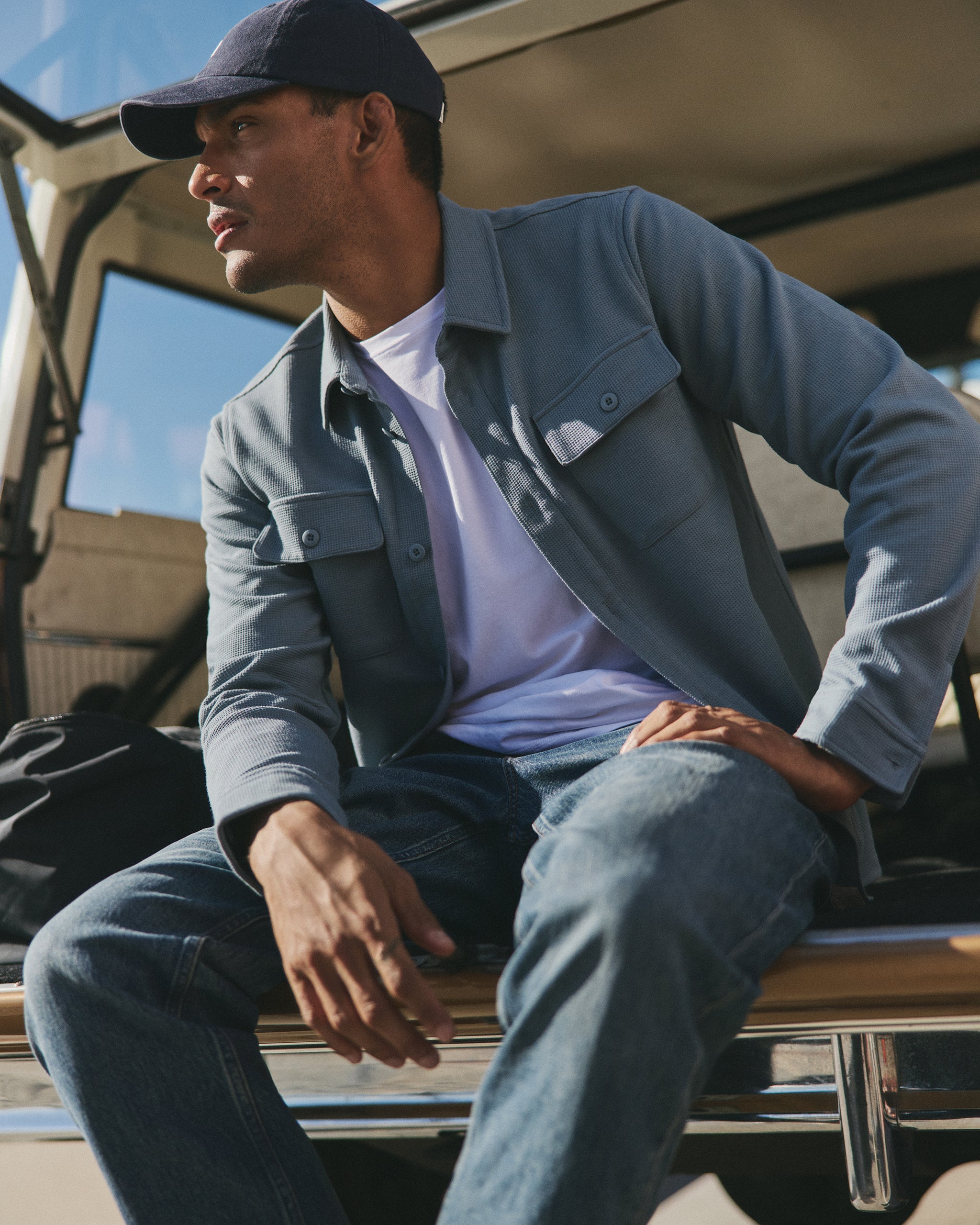 Vuori Waffle Shirt Jacket