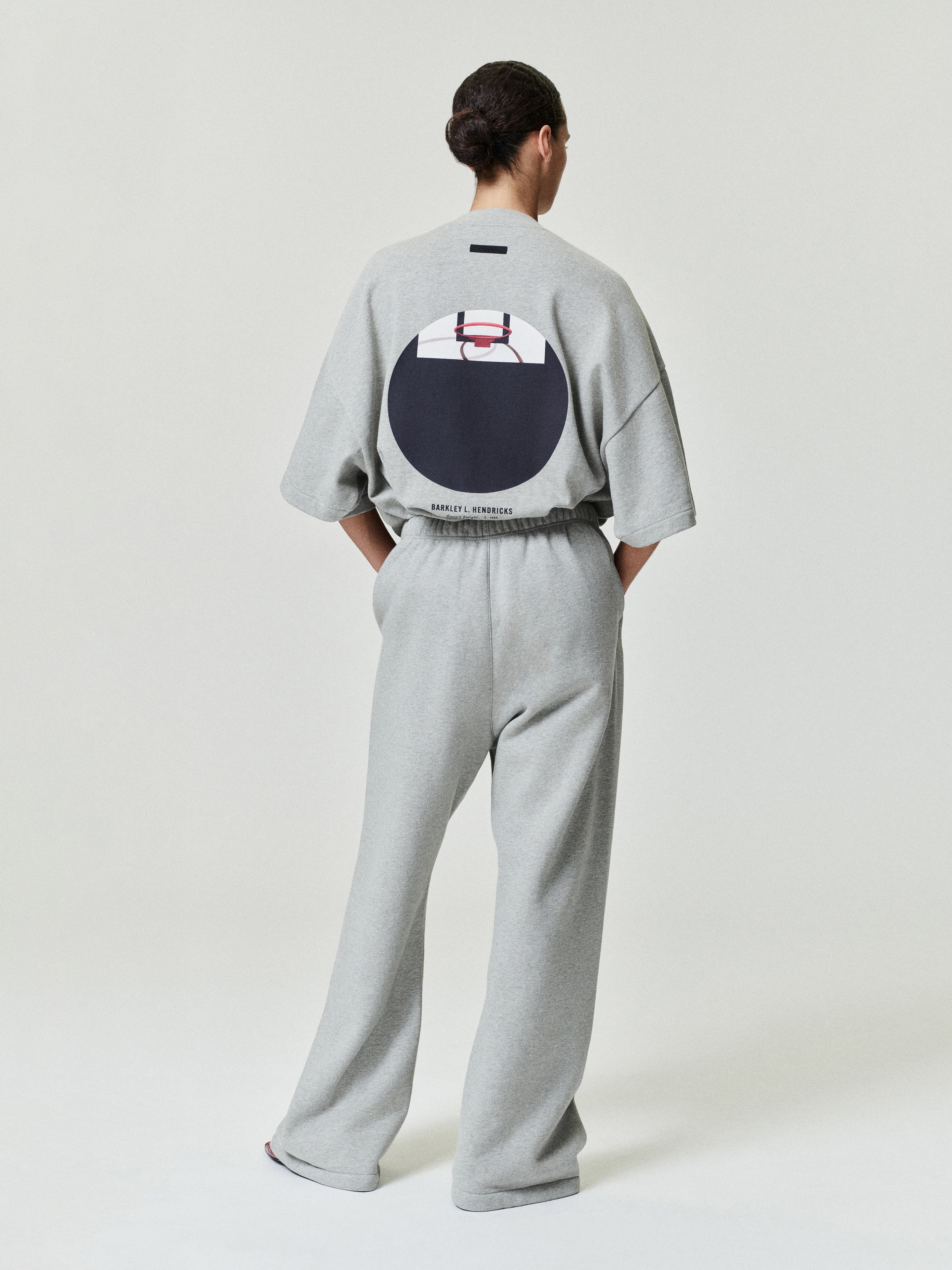 Essentials Celtics X Barkley Hendricks 90S Tee Concrete Heather