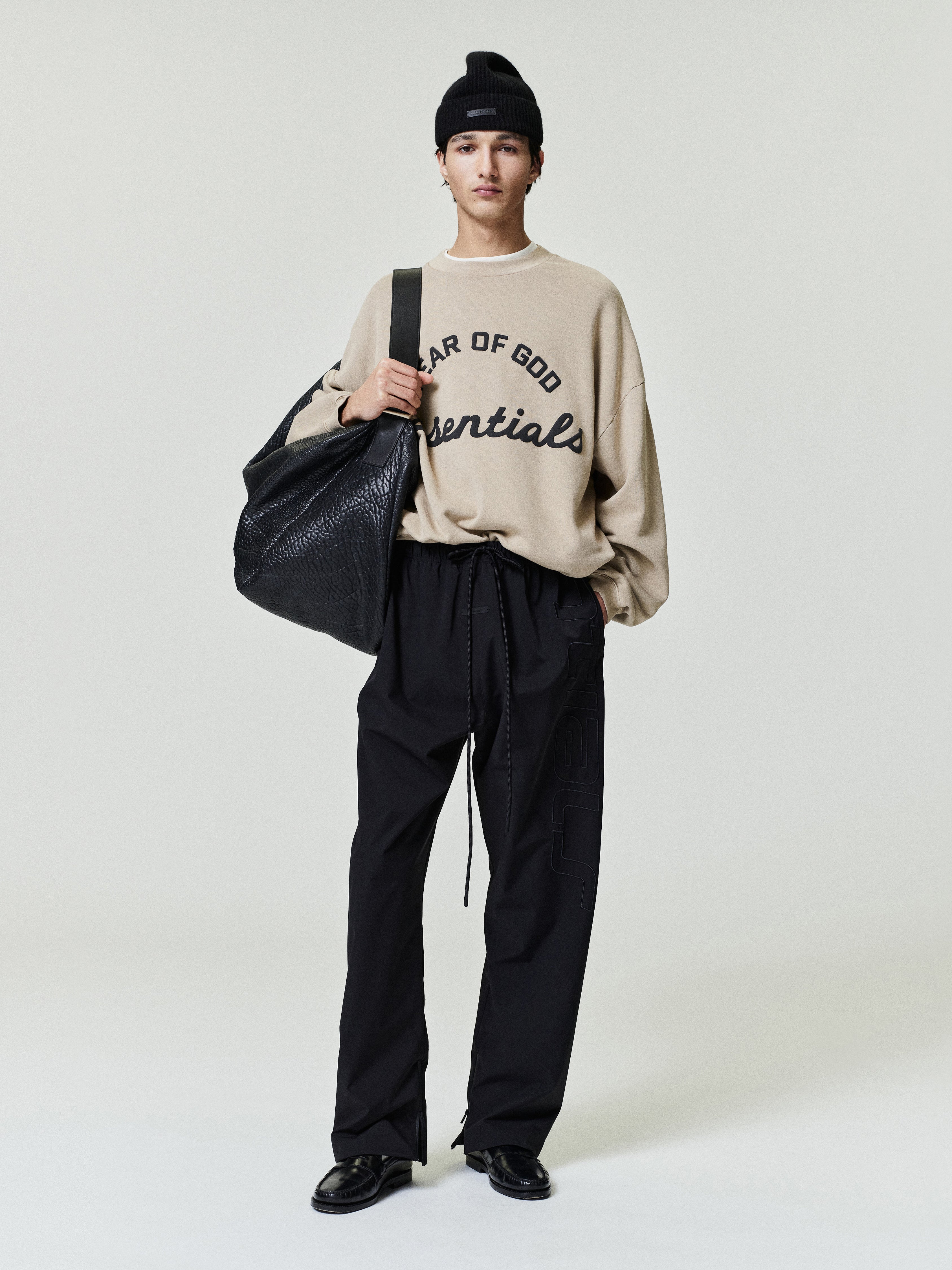 Essentials Training 90S Crewneck Sweatshirt Faded Dune