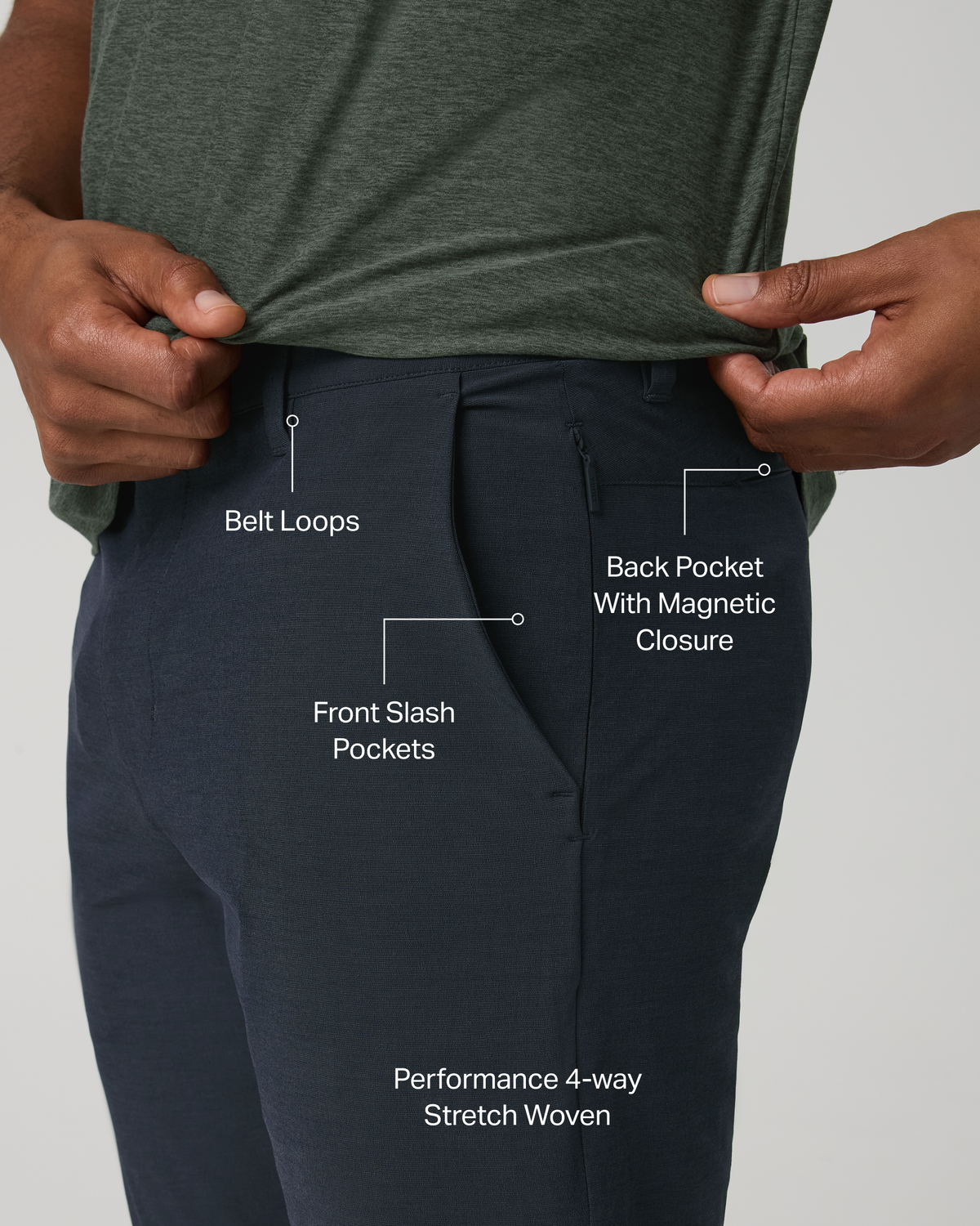 Vuori Aim Trouser Athletic Slim Fit 32