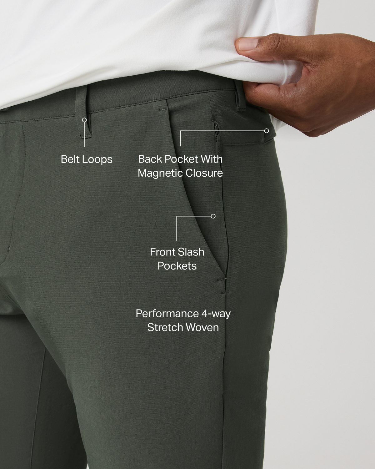 Vuori Aim Trouser Athletic Slim Fit 32