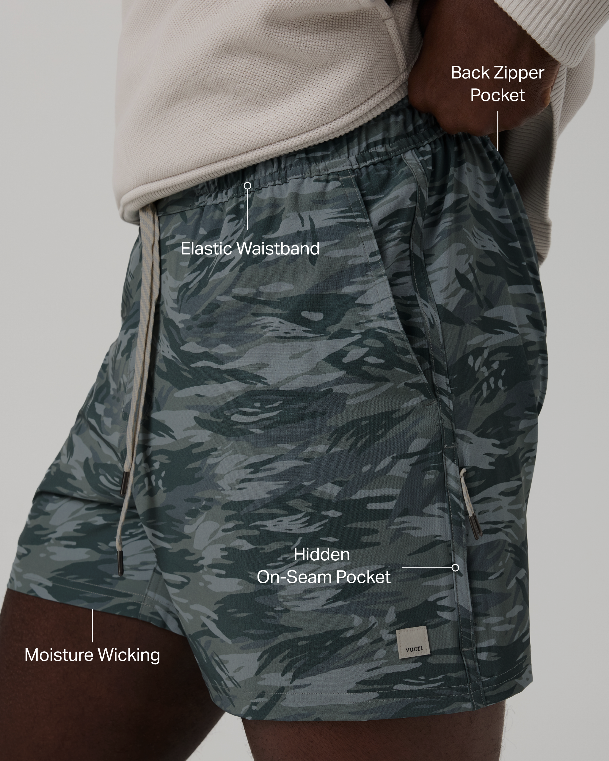 Vuori Banks Session Short Unlined 5