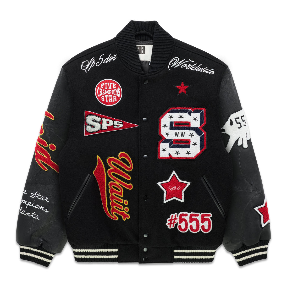 Sp5der District V Varsity Jacket