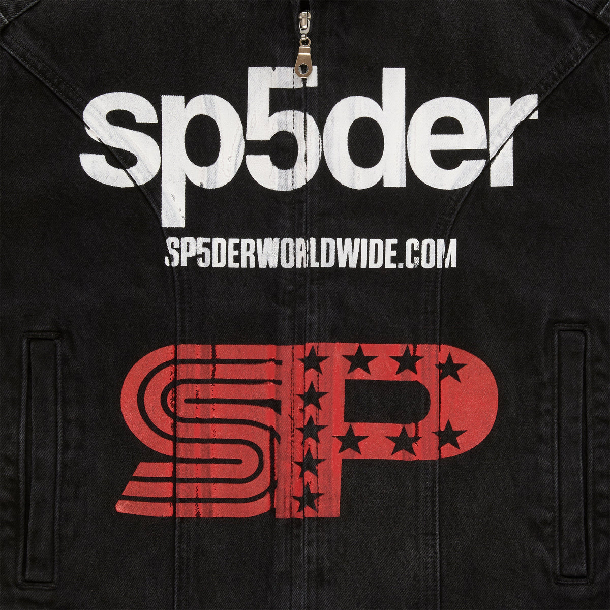 Sp5der Motorsport Denim Jacket