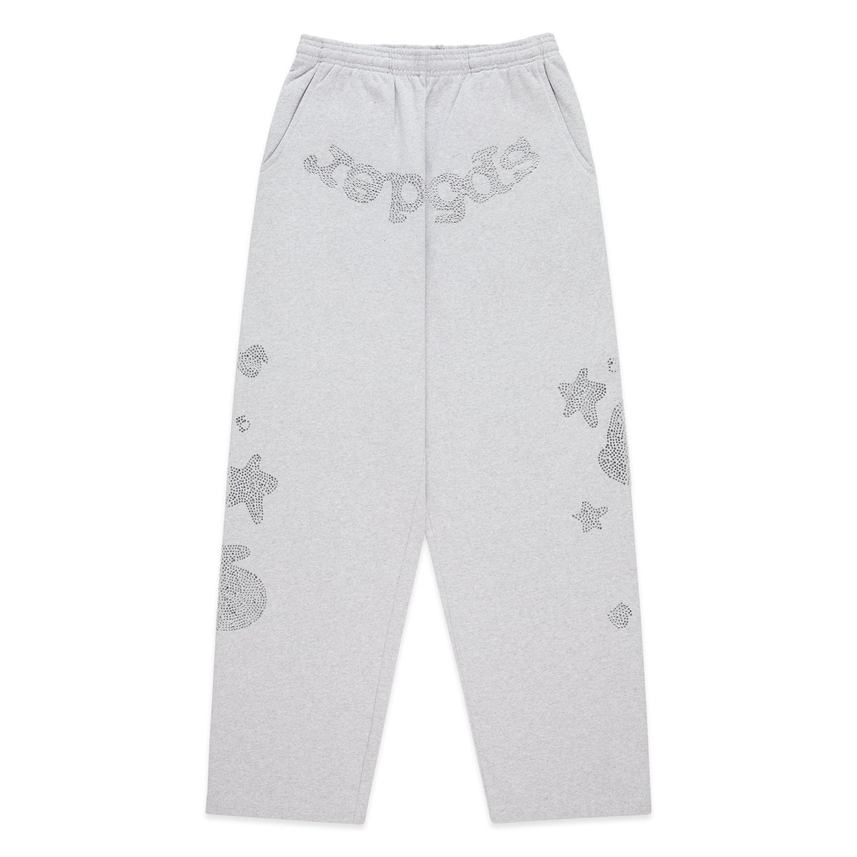 Sp5der Rhinestone Beluga V2 WIDE LEG Sweatpant