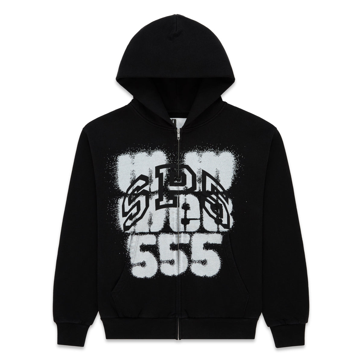 Sp5der Sp555 ZIP Hoodie