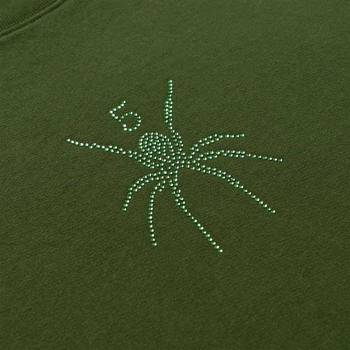 Sp5der Rhinestone TM Crewneck