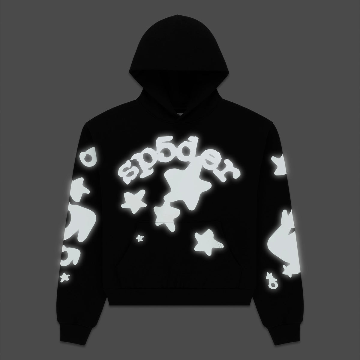 Sp5der Reflective Beluga Hoodie
