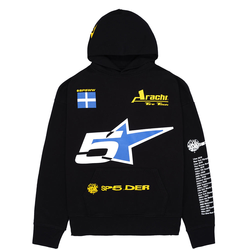 Sp5der PIT CREW Oversized Hoodie