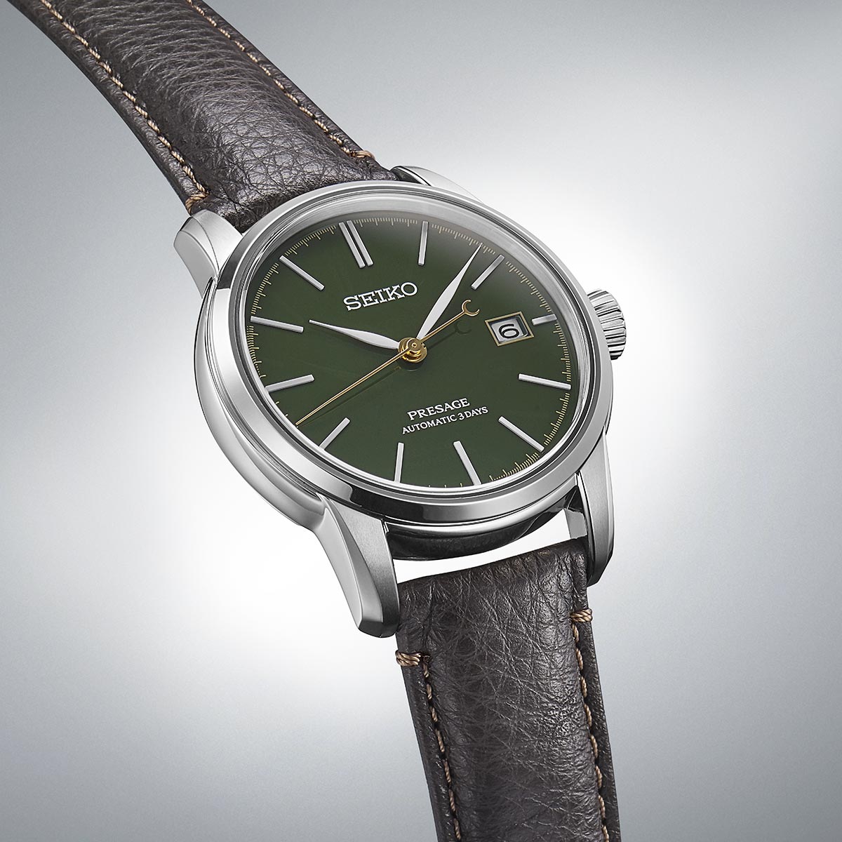 Seiko Natural Green Urushi Lacquer Presage Craftsmanship Series - Green - SPB407J1