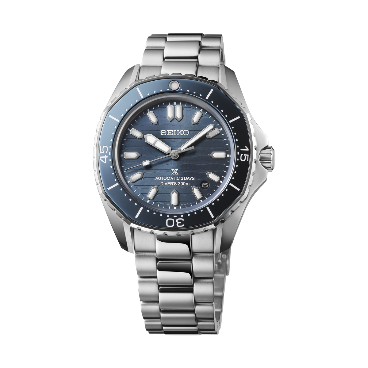 Seiko Prospex DiverS Watch Polygonal In Coastline-Cobalt
