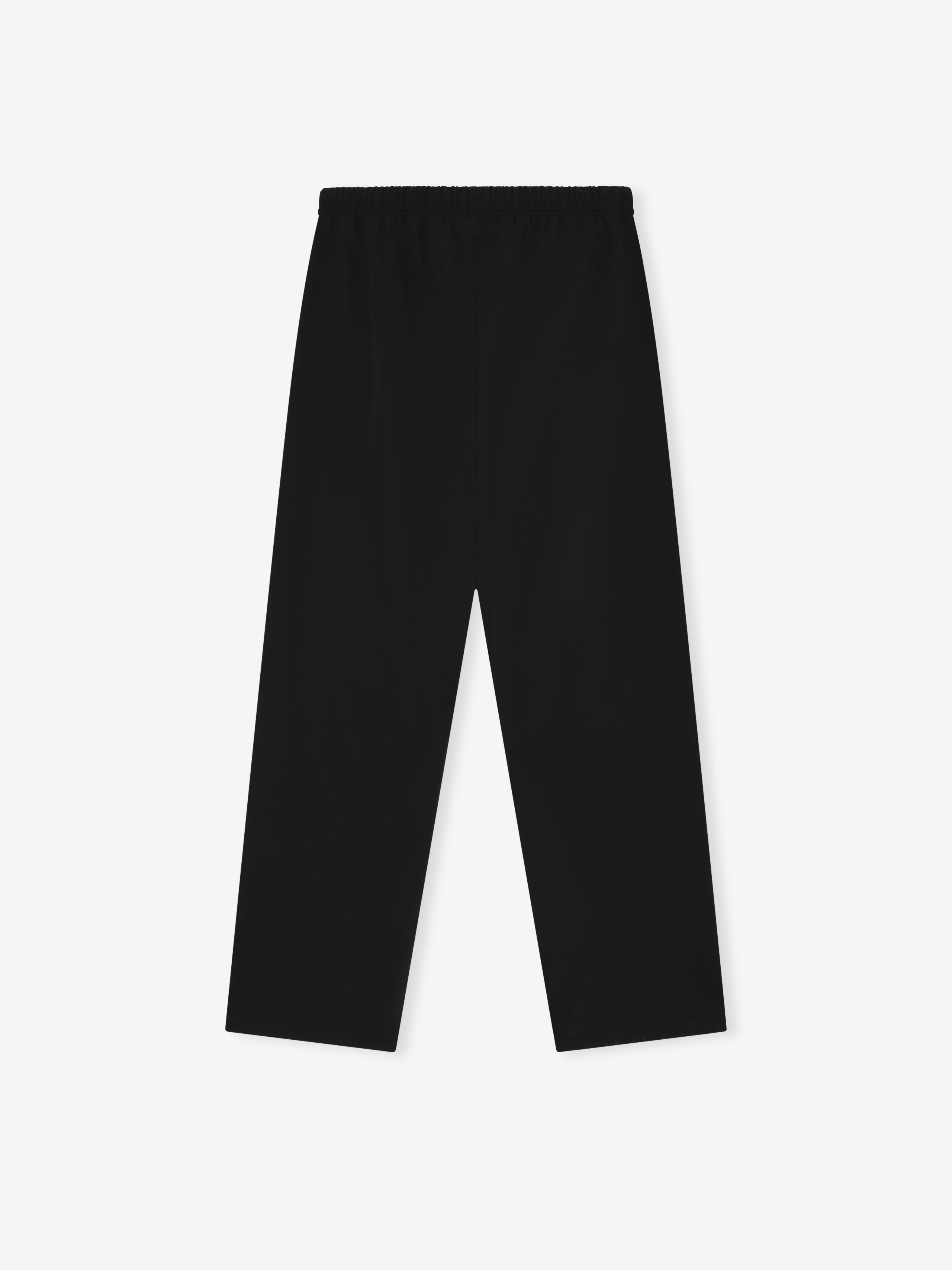 Essentials Sporty Nylon Relaxed Trackpant Jet Black