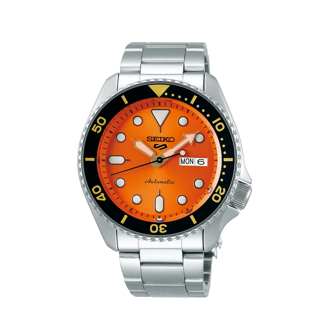 Seiko 5 Sports Automatic Watch - Orange - SRPD59K1