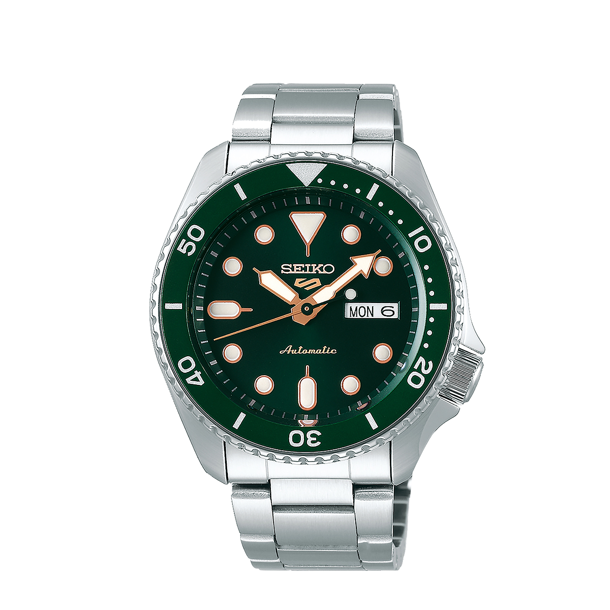 Seiko 5 Sports Automatic Watch - Green - SRPD63K1