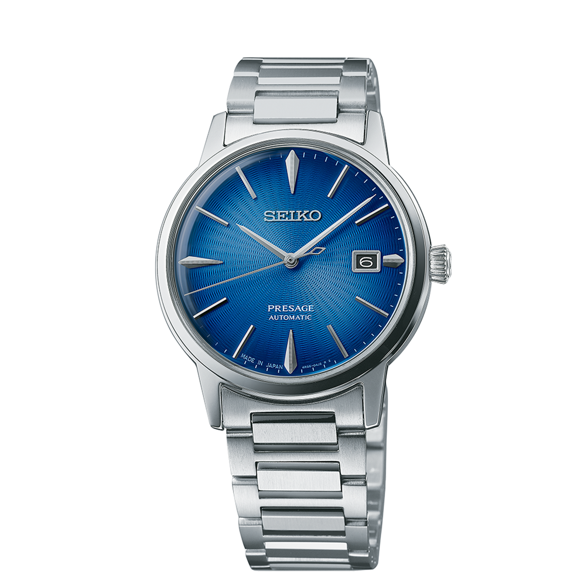 Seiko Presage Cocktail Time The Aviation - Blue - SRPJ13J1
