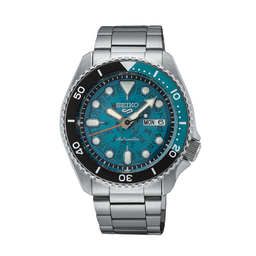 Seiko 5 Sports Skx Skeleton Style - Blue - SRPJ45K1