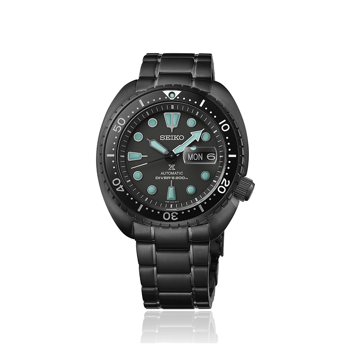 Seiko Prospex Black Series Turtle DiverS Watch