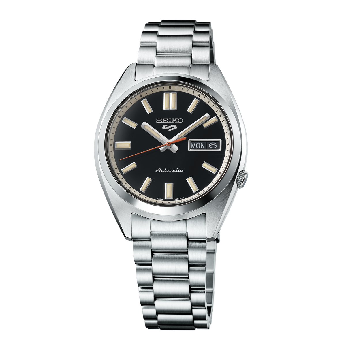 Seiko 5 Sports Snxs Deep Black Wash Classic Sports - Black - SRPK89K1