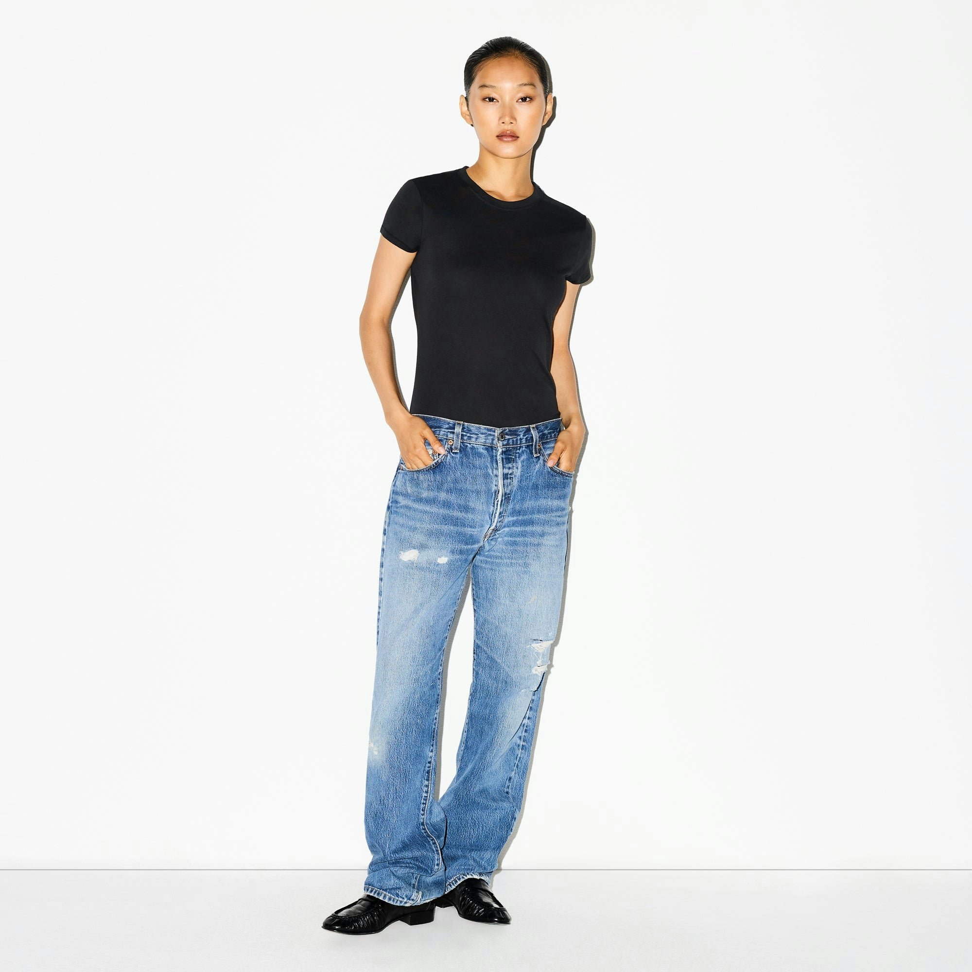 RELAXED TEES T-SHIRT BODYSUIT