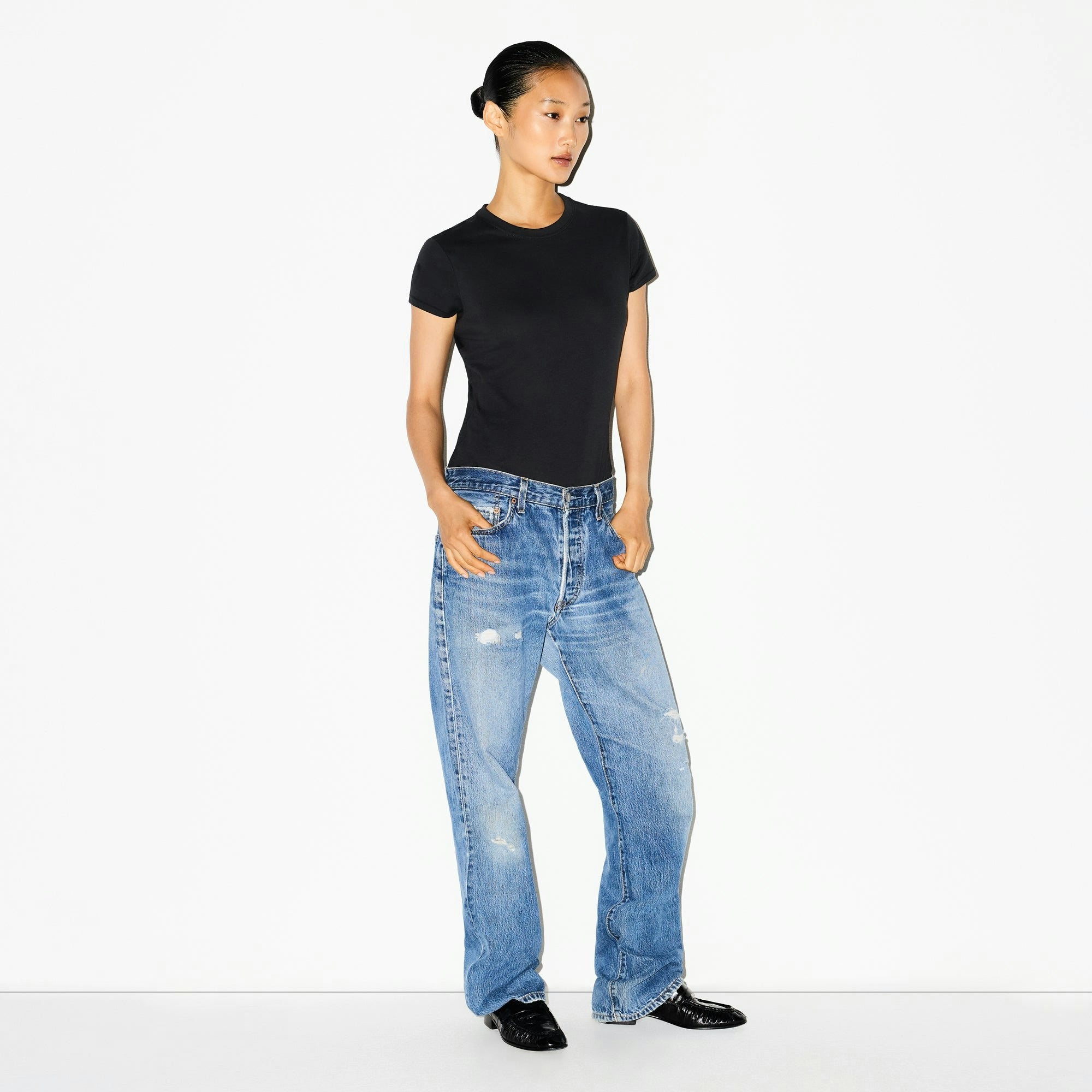 RELAXED TEES T-SHIRT BODYSUIT