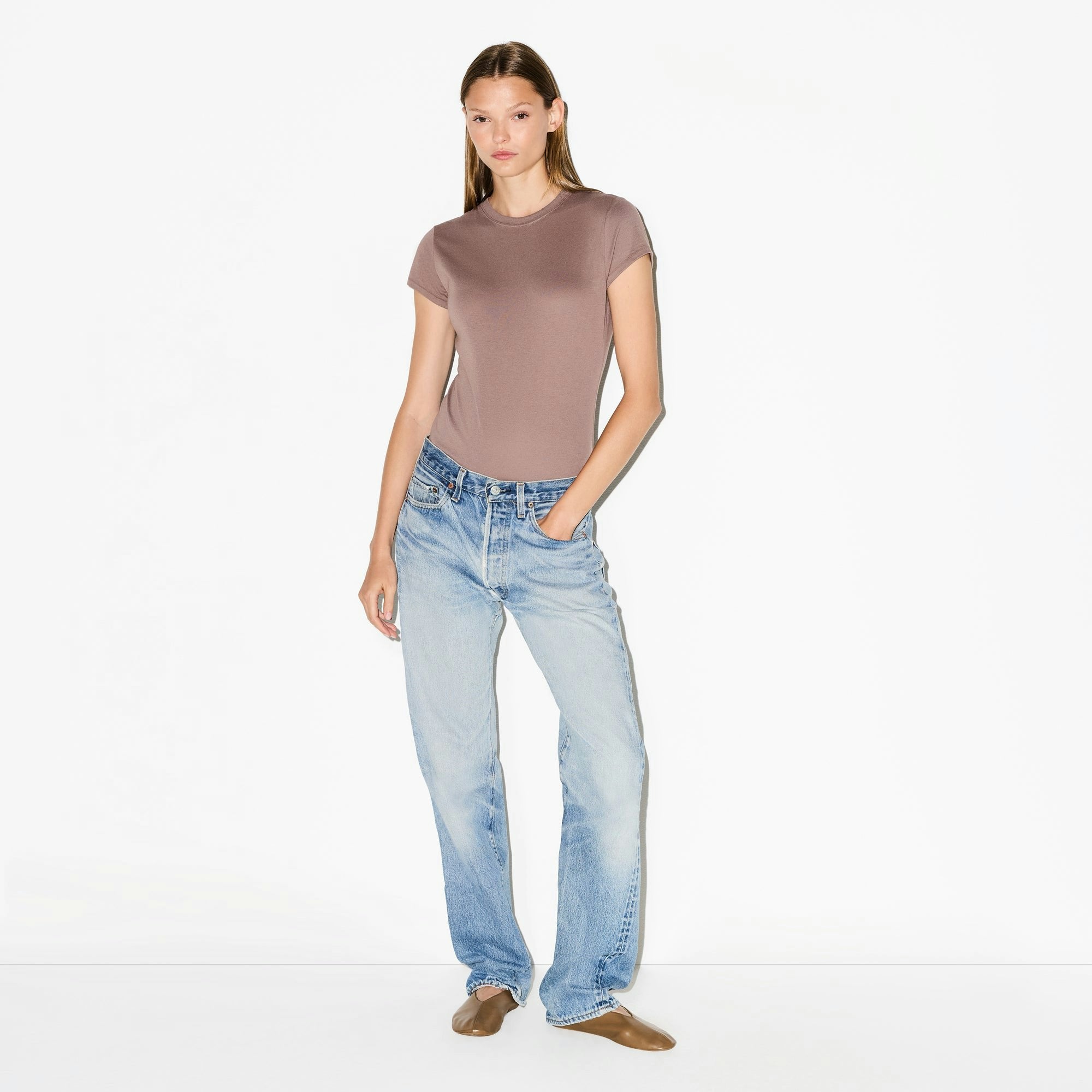 RELAXED TEES T-SHIRT BODYSUIT
