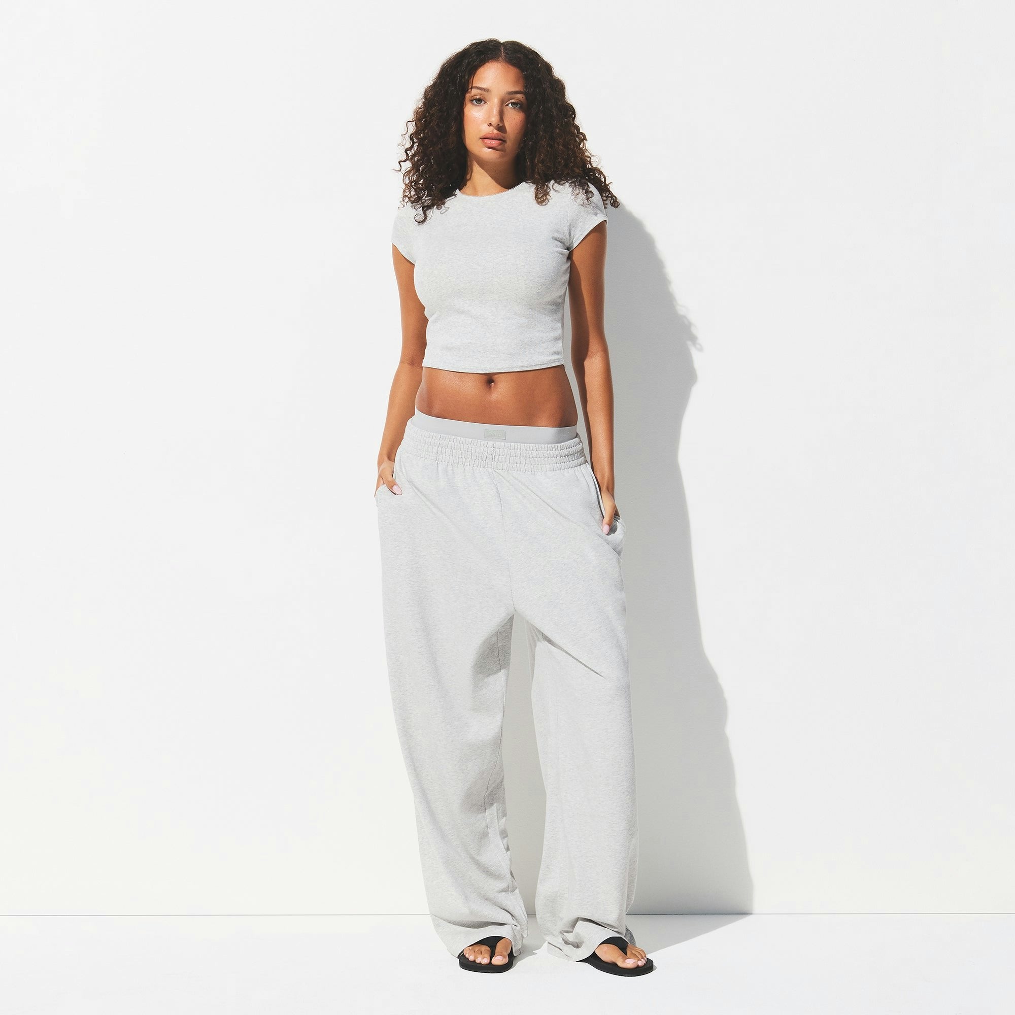 DROP NEEDLE POINTELLE BABY TEE