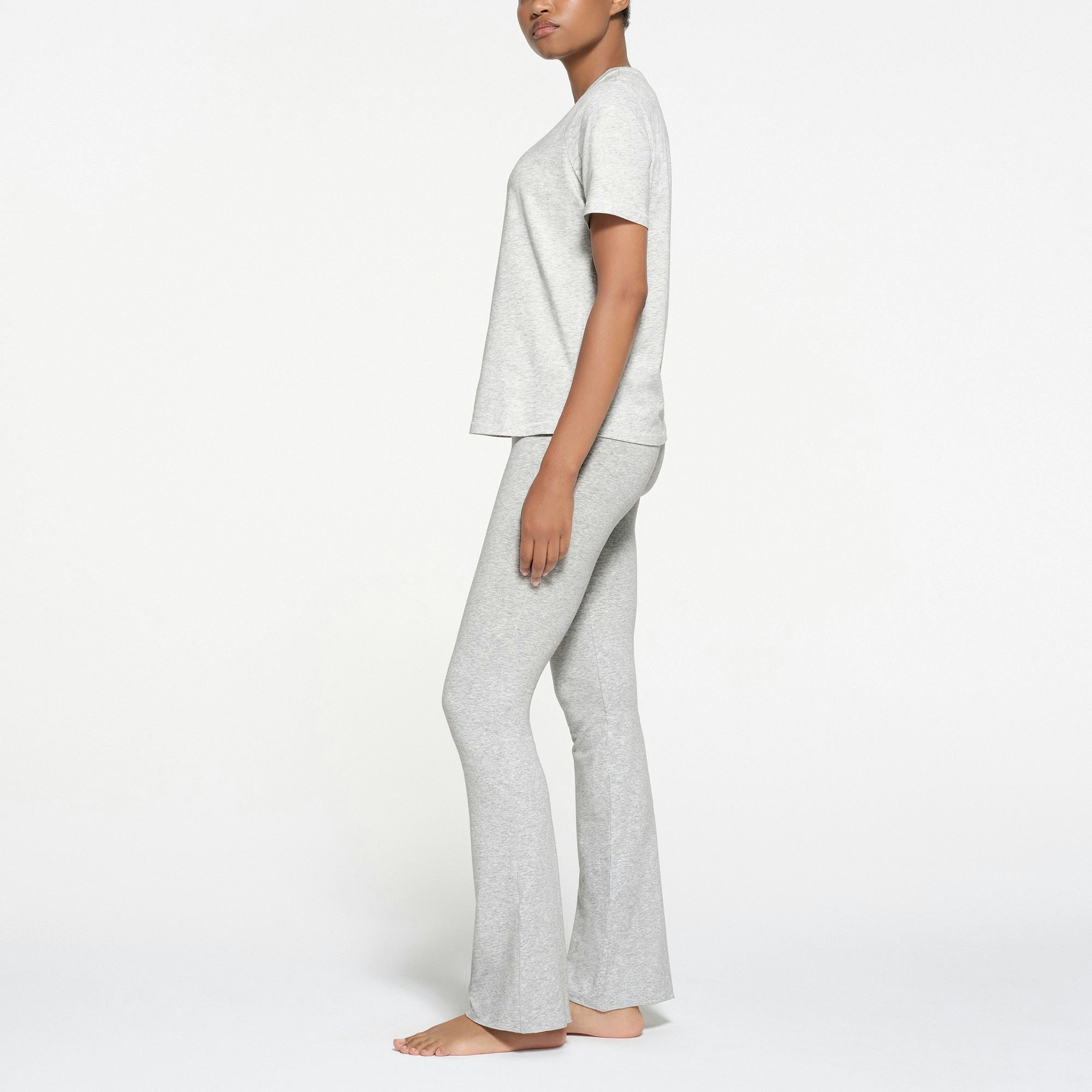 Skims Relaxed Tees T-Shirt Light Heather Grey