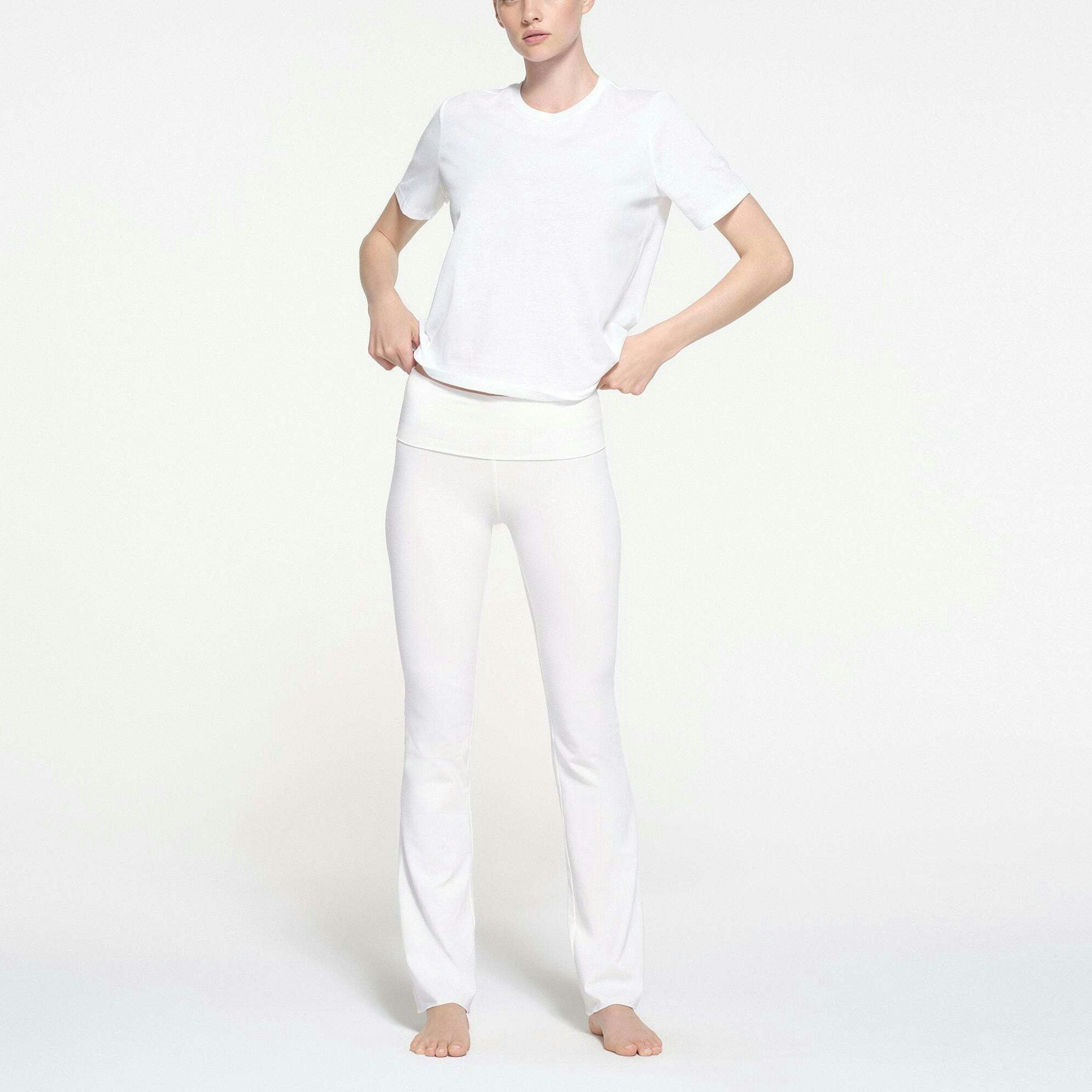 Skims Relaxed Tees T-Shirt Snow