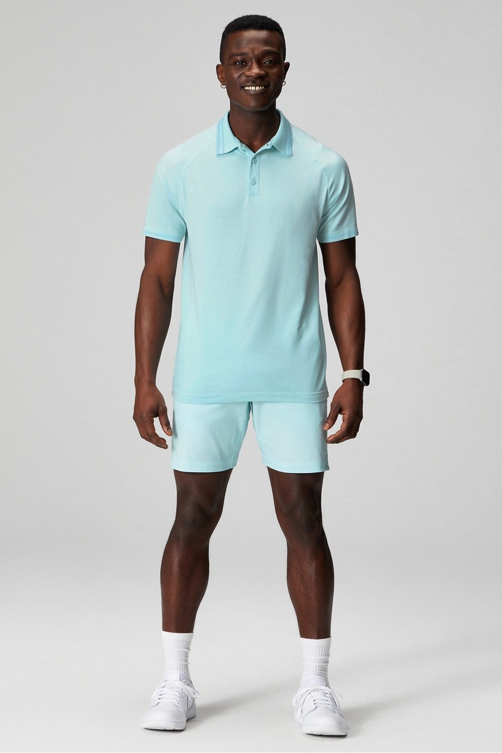 Fabletics The Training Day Tipped Polo