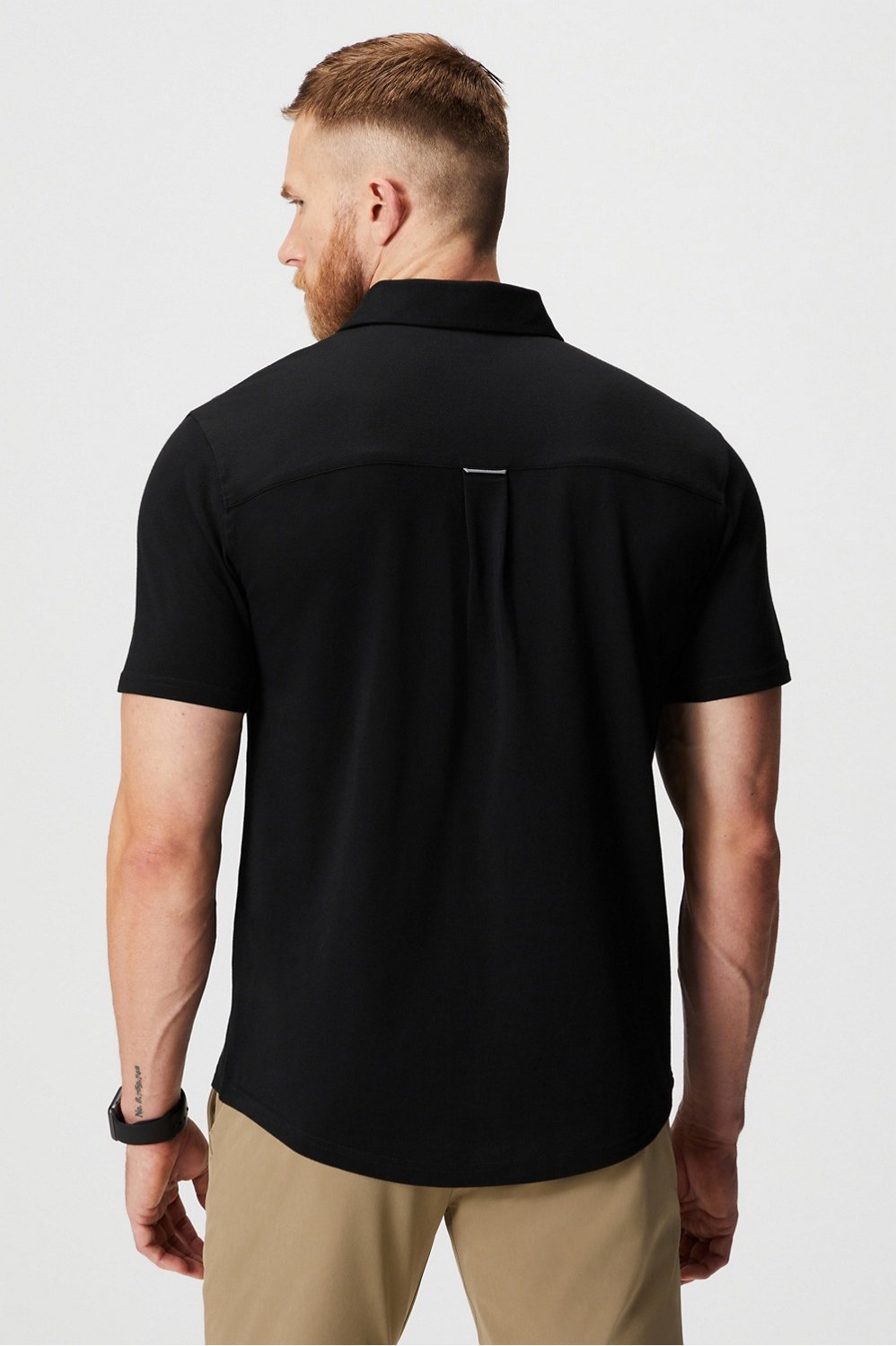 Fabletics The Dash Short Sleeve Button Up