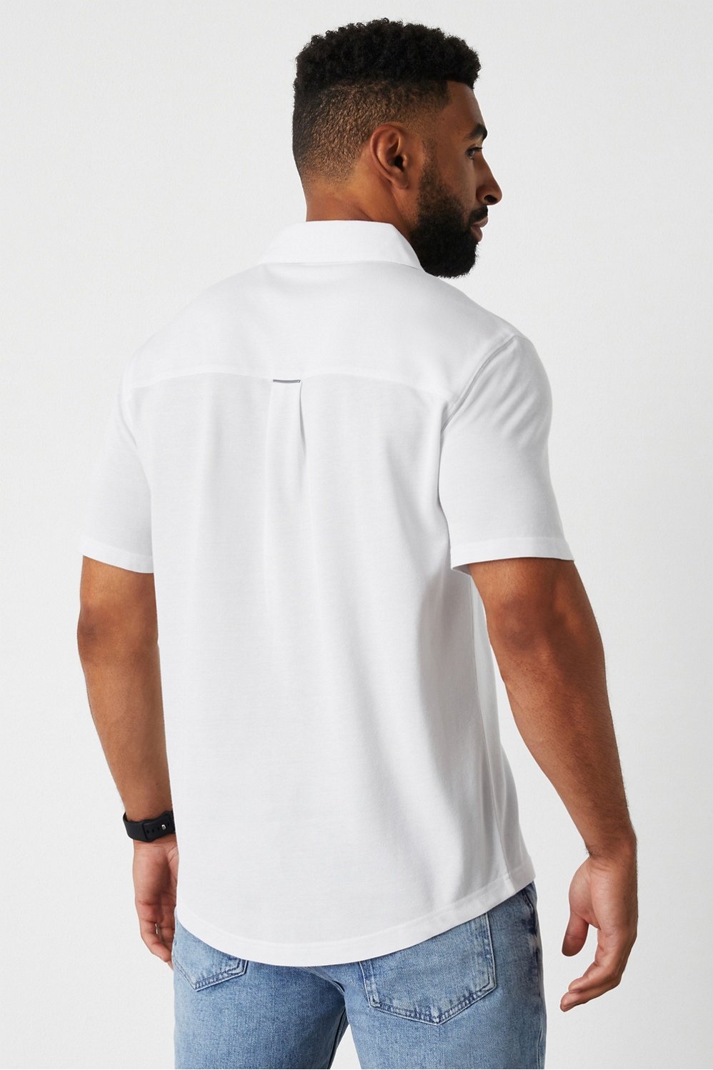 Fabletics The Dash Short Sleeve Button Up