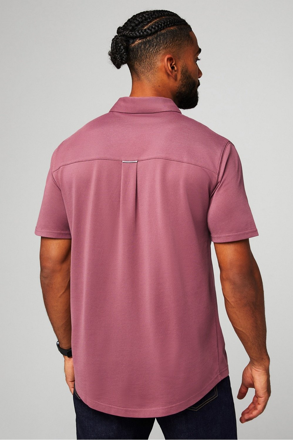 Fabletics The Dash Short Sleeve Button Up