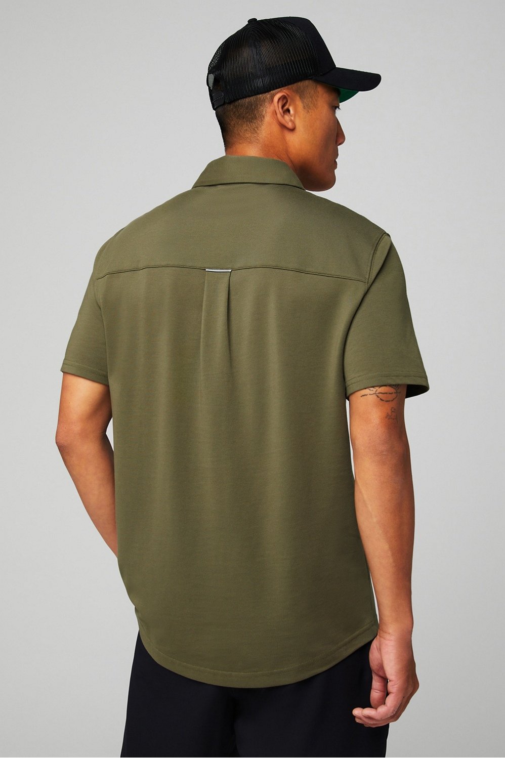Fabletics The Dash Short Sleeve Button Up