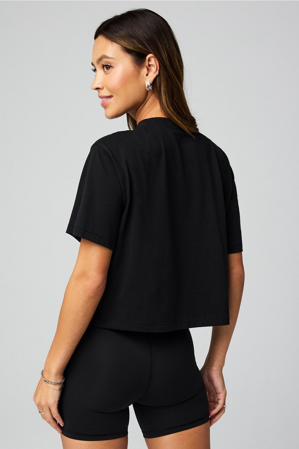 Fabletics 100% Cotton Boxy Tee