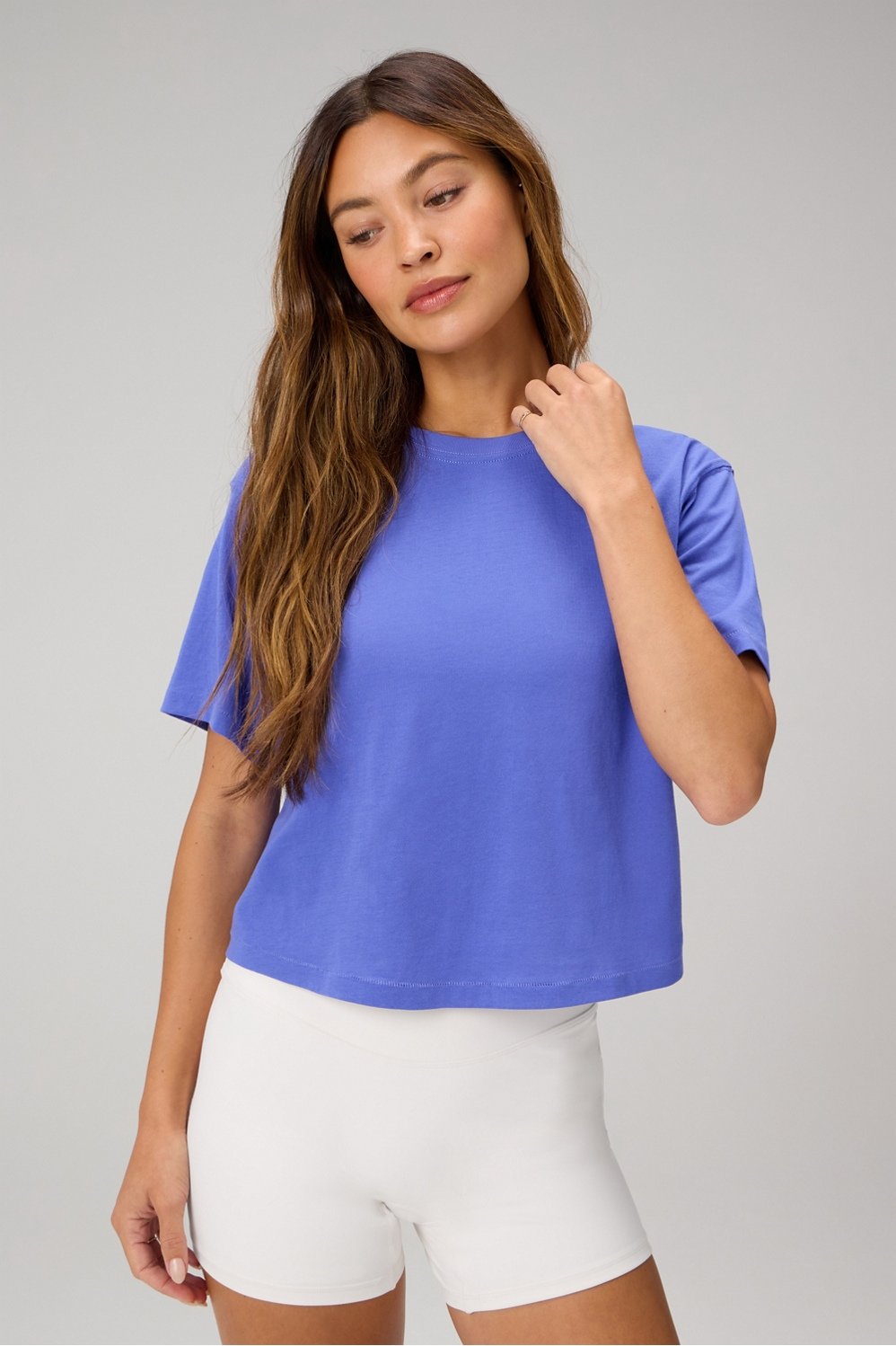 Fabletics 100% Cotton Boxy Tee