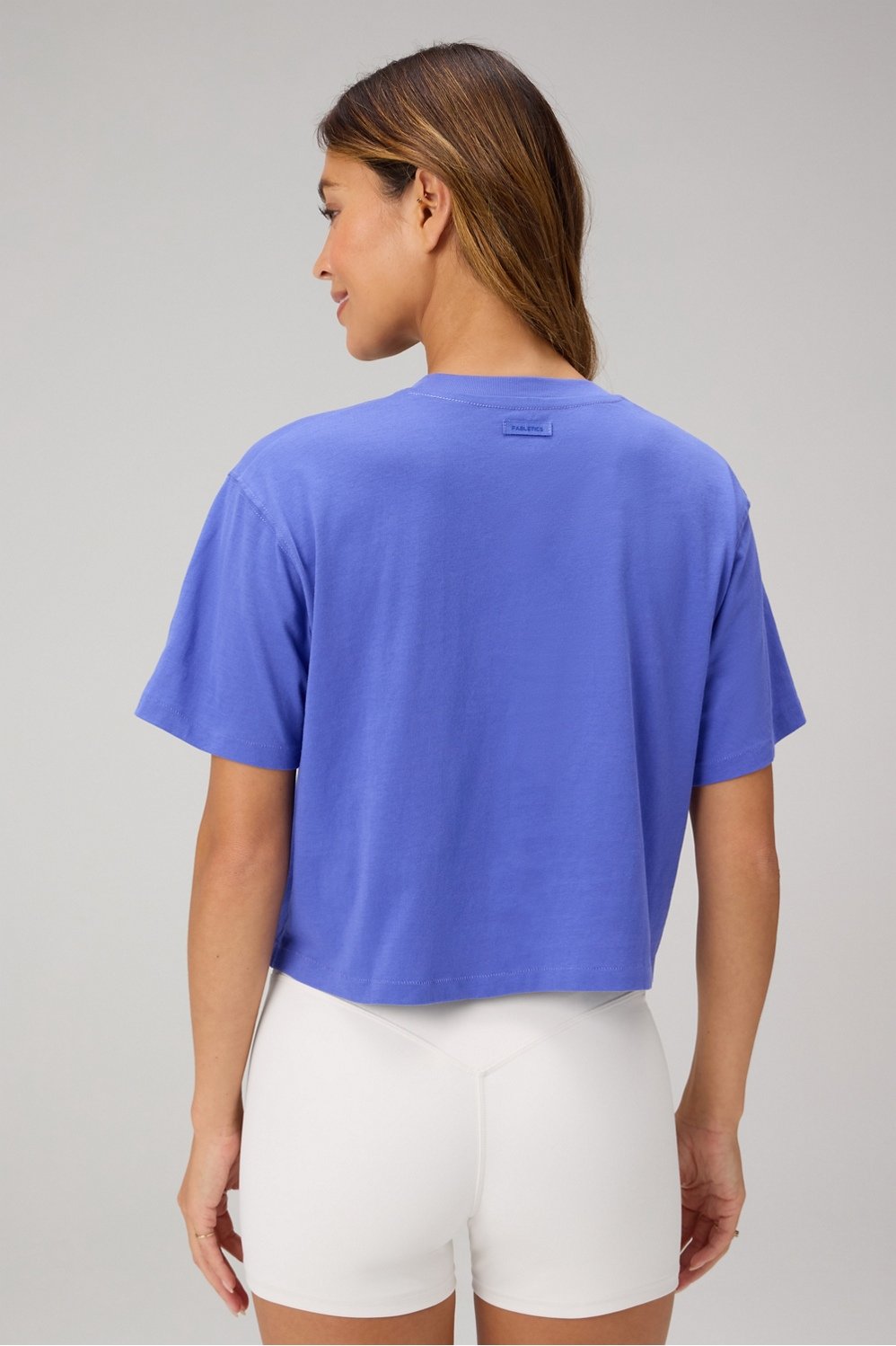 Fabletics 100% Cotton Boxy Tee