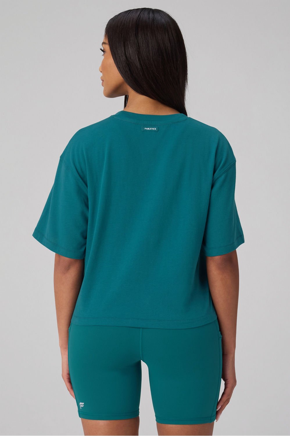 Fabletics 100% Cotton Boxy Tee
