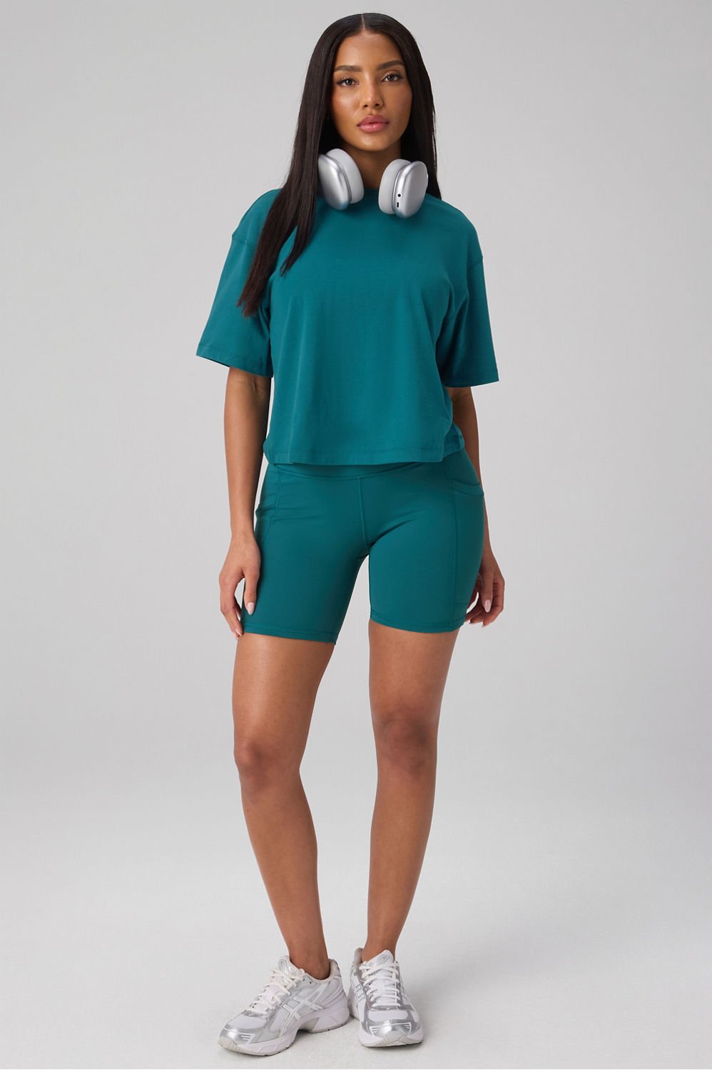 Fabletics 100% Cotton Boxy Tee