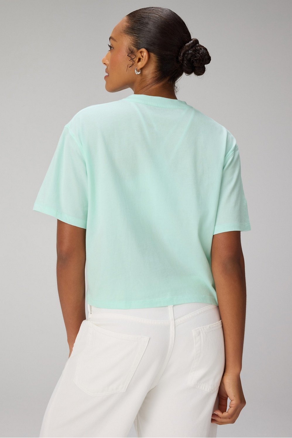 Fabletics 100% Cotton Boxy Tee