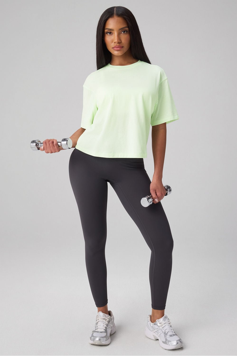 Fabletics 100% Cotton Boxy Tee