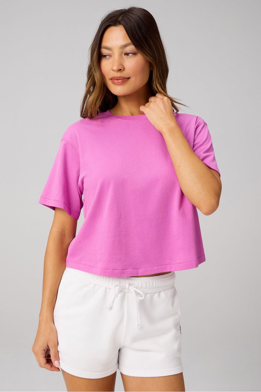 Fabletics 100% Cotton Boxy Tee