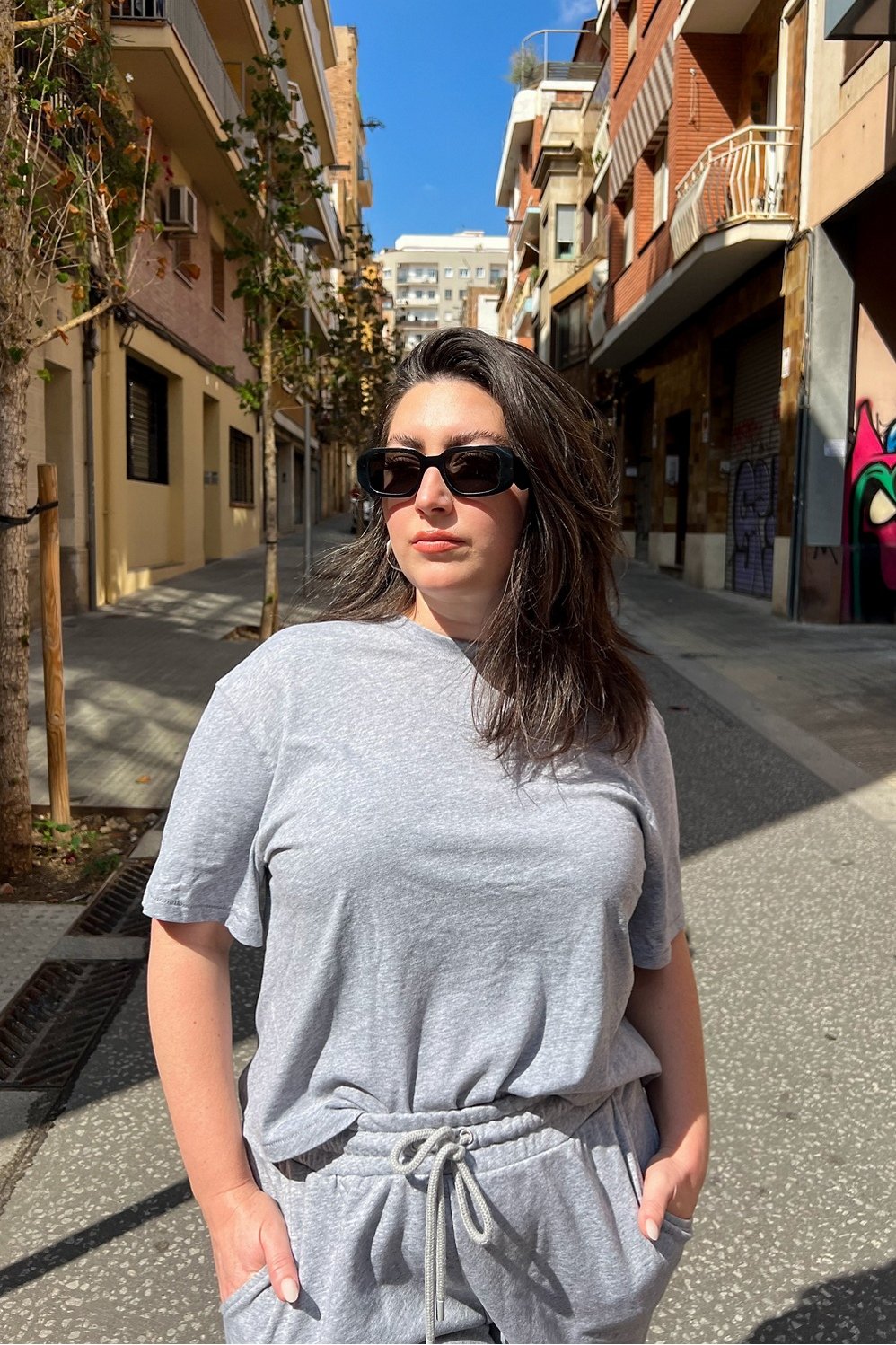 Fabletics 100% Cotton Boxy Tee